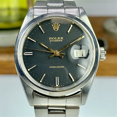 rolex oyster precision vintsge|rolex oyster date 6694.